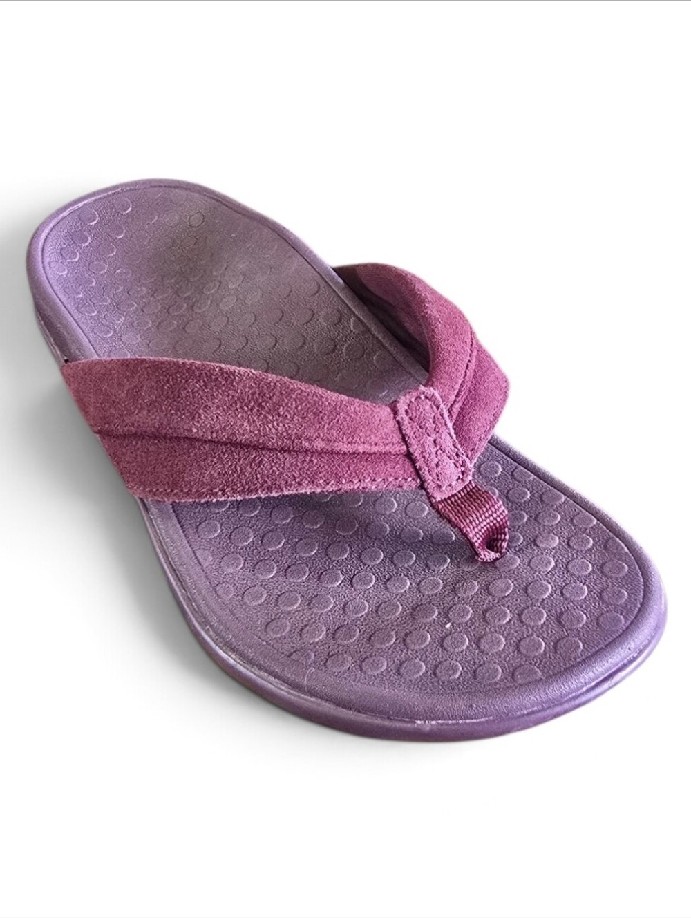 ​Vionic Shore Orthotic Suede Flip Flop Sandal